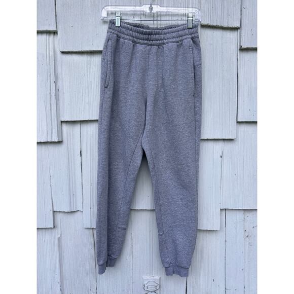 Adidas Heather‎ Grey jogger Sweatpants Small - Picture 2 of 7
